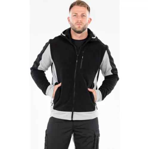 SARNA FLEECE S KAPUCNOU ČIERNA VEĽ. XL /YATO/ - obr. 2