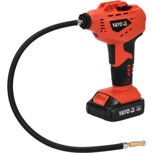 PUMPOVACIA ZBRAŇ 18V 1 X 2,0AH, NABÍJAČKA 1H /YATO/ - obr. 1