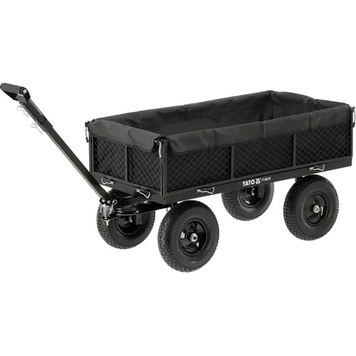 XL ZÁHRADNÝ VOZÍK 450KG S KRYTOM /YATO/