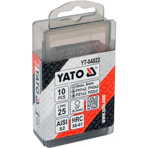 YATO Sada bitov 1/4