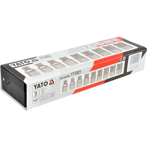 YATO Sada nadstavcov 1/2