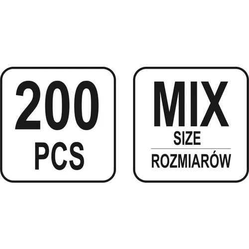 Sada tažných a tlačných pružín 200 ks /YATO/ - obr. 2