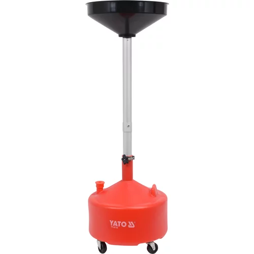 YATO Miska na odčerpanie oleja 20l 420 mm nastaviteľná výška 75-155 cm (YATO náradie)