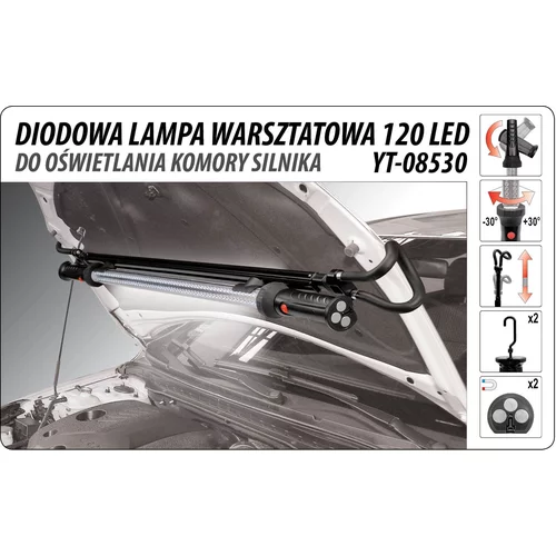 YATO Montážna lampa LED 120 (YATO náradie) - obr. 2