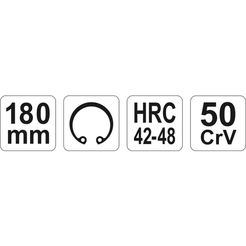 YATO Segerové kliešte 80 mm vnútorné (YATO náradie) - obr. 2