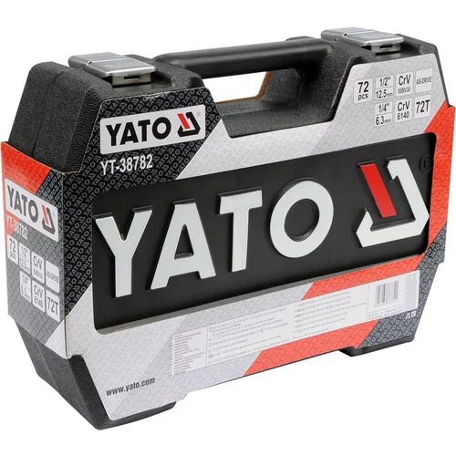 Sada nástrčných kľúčov a račne /YATO/ - obr. 3