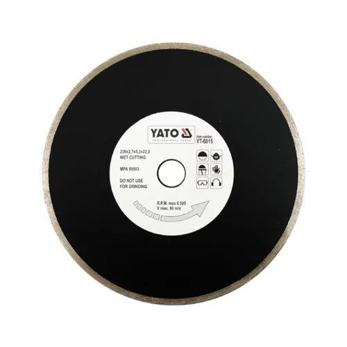 YATO Diamantový kotúč 230 x 22,2 x 2,7 mm hladký