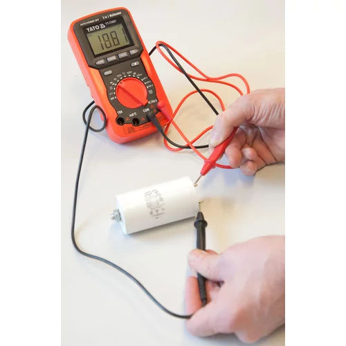 YATO Multimeter digitálny 5v1, 162 x 83 x 47 mm (YATO náradie) - obr. 5