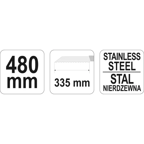 YATO Nôž na rezanie stavebných izolačných hmôt 480 mm (YATO náradie) - obr. 2