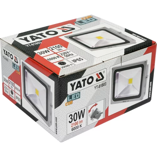 YATO LED lampa/ reflektor prenosná 30W (YATO náradie) - obr. 3