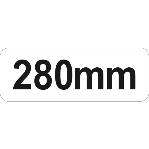 YATO Motyčka záhradná hranatá s násadou 280 mm (YATO náradie) - obr. 1
