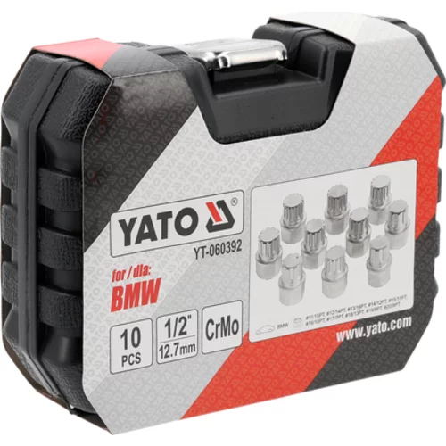SADA BEZPEČNOSTNÝCH ZÁSUVKOV BMW /YATO/ - obr. 4
