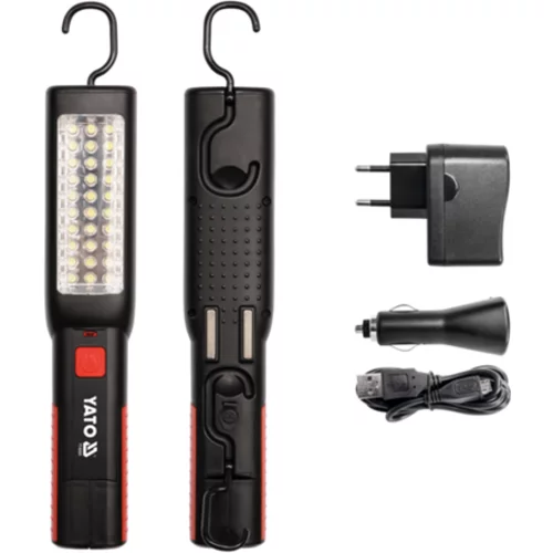 DIELENSKÁ LAMPA 30+7 LED, 100LM /YATO/ - obr. 7
