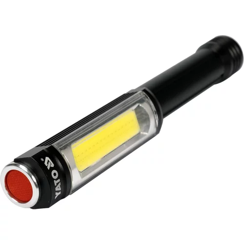 DIELENSKÁ KONTROLNÁ LAMPA 400LM 3AA, IP44, COB LED /YATO/ - obr. 3