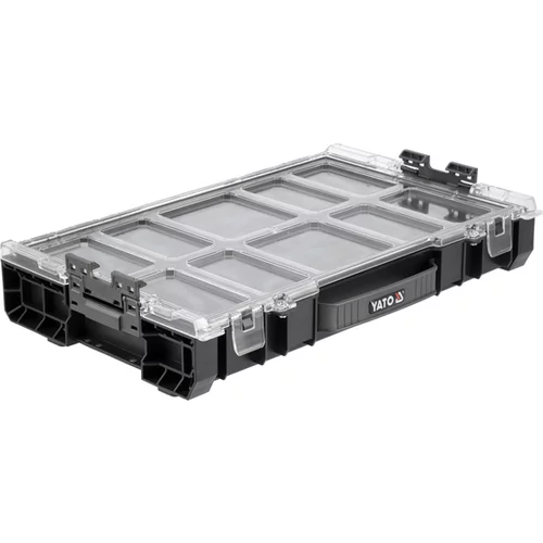 SADA NA KOLESÁCH 3 KS KRABICE NA NÁRADIE, SYSTÉM, MODULAR 35BT2P10P S12 /YATO/ - obr. 9