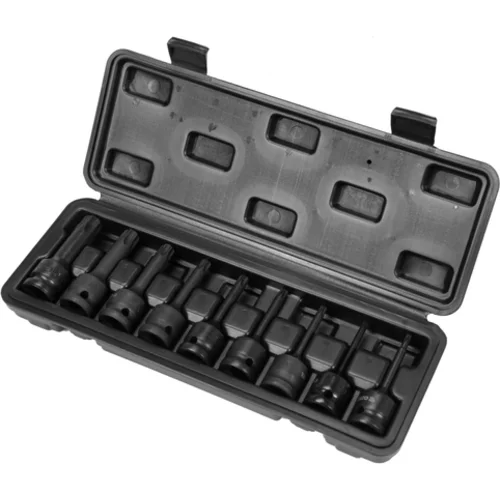 SADA 9 NÁRAZOVÝCH KLÚČOV TORX 1/2'' /YATO/ - obr. 1