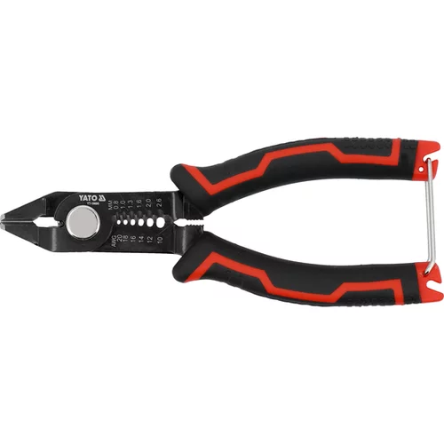 PRESNÉ BOČNÉ KLEŠŤANY IZOLAČNÝ STRIPPER 160MM