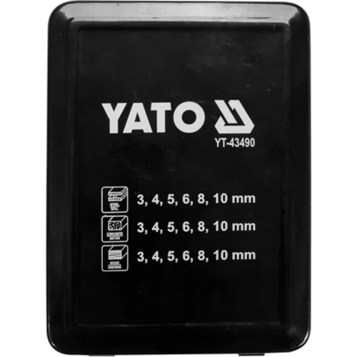 SADA UNIVERZÁLNYCH VŔTAČOV 18 KS. /YATO/ - obr. 4
