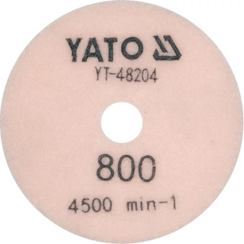 DIAMANTOVÝ KOTÚČ NA BRÚSENIE KERAMIKA 100MM GR.800 /YATO/ - obr. 1