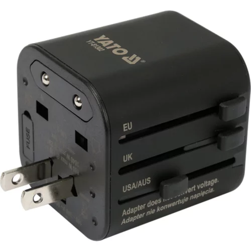 UNIVERZÁLNY CESTOVNÝ ADAPTÉR PRE VYŠE 150 KRAJÍN /YATO/ - obr. 4