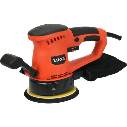 EXCENTRICKÁ BRÚSKA 450W 150MM NA ODSTRAŇOVANIE HRDZY, TMELU A FARBY Z KOVU, DREVA 4000-13000 OT./MIN.