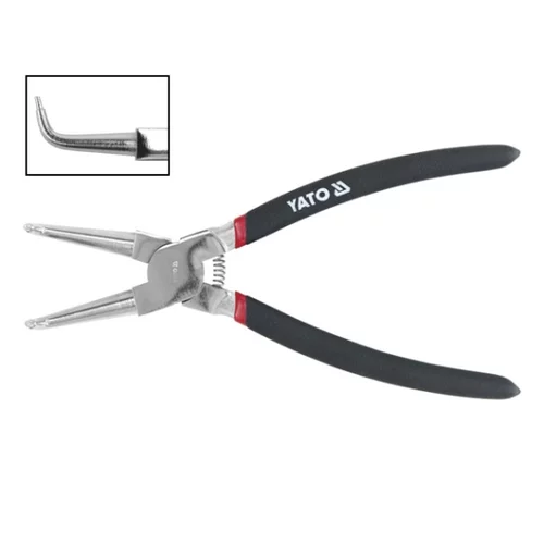 YATO Segerové kliešte 150 mm vnútorné ohnuté CrV