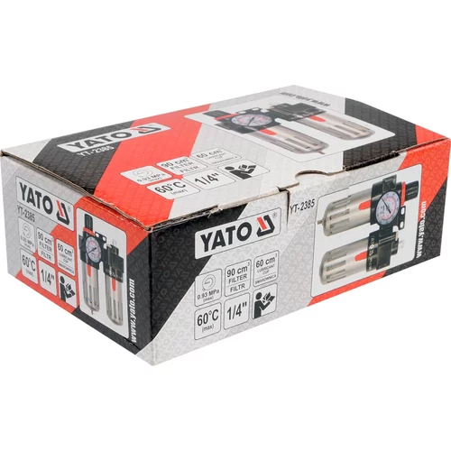 YATO Regulátor tlaku vzduchu 1/4