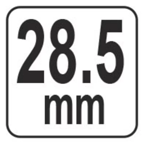 YATO Pílový list na ponor.rezy BIM pre multifunkciu, 28,5mm (drevo, plast, kov) sada 3ks (YATO náradie) - obr. 4