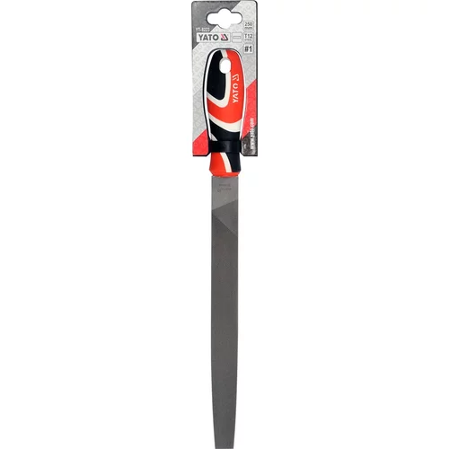 Pilník zámočnícky plochý hrubý 250 mm /YATO/ - obr. 1