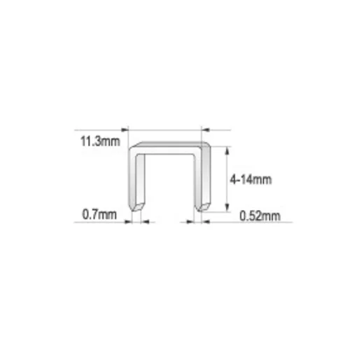 YATO Zošívačka čalúnická 4 - 14 mm (YATO náradie) - obr. 1