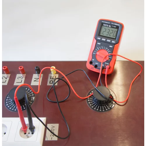 YATO Multimeter digitálny 5v1, 162 x 83 x 47 mm (YATO náradie) - obr. 3