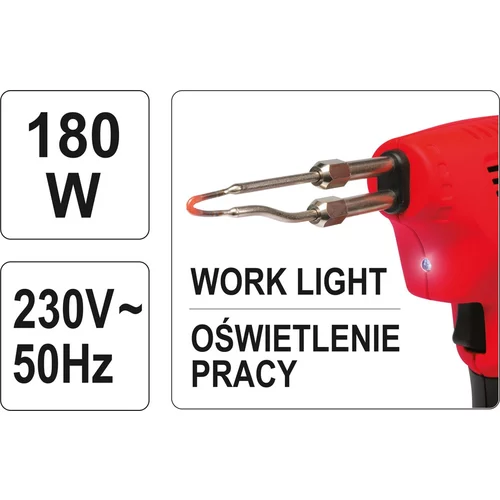 YATO Pájkovačka transformátorová 180W (YATO náradie) - obr. 3
