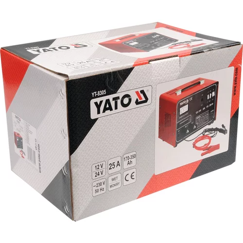 YATO Nabíjačka 25A 12/24V (YATO náradie) - obr. 1