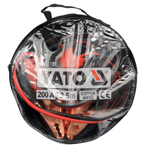Štartovacie káble 200A /YATO/ - obr. 1