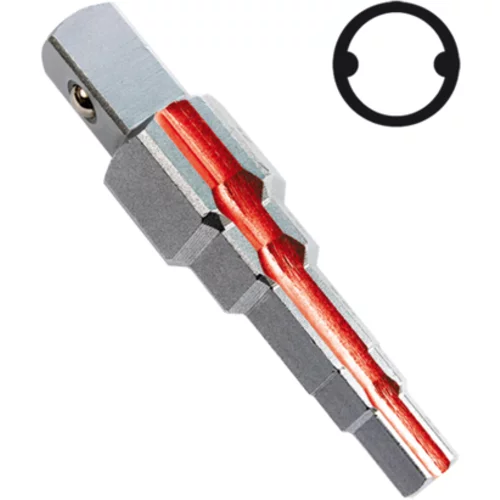 KĽÚČ DRŽIAK 1/2'' VEĽKOSŤ DRŽIAKY 9,6 / 11,6 / 12,6 / 16,4 / 21MM /YATO/ - obr. 2