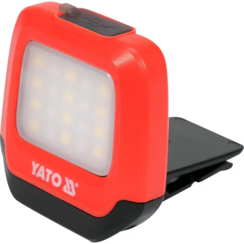 HLAVNÁ SVETLO A KLOBÁK 2V1 200LM /YATO/ - obr. 2