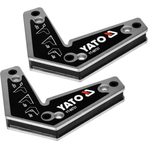 MAGNETICKÉ DRŽIAKY NA ZVÁRANIE SADA 2 10KG /YATO/ - obr. 1