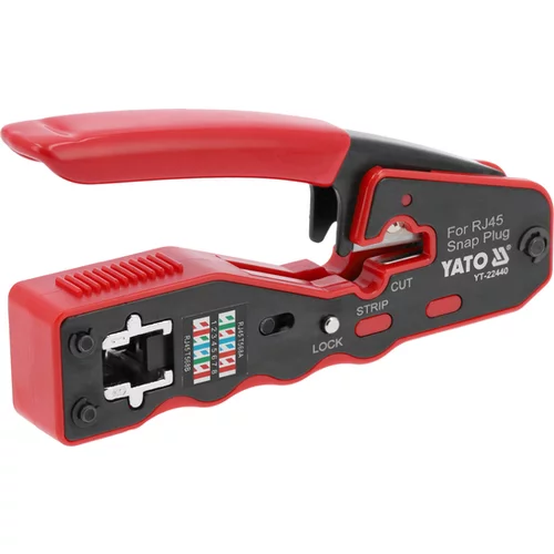 LIŠOVACIE KLIEŠTE PRE ZÁSTRČKY RJ45 /YATO/ - obr. 3