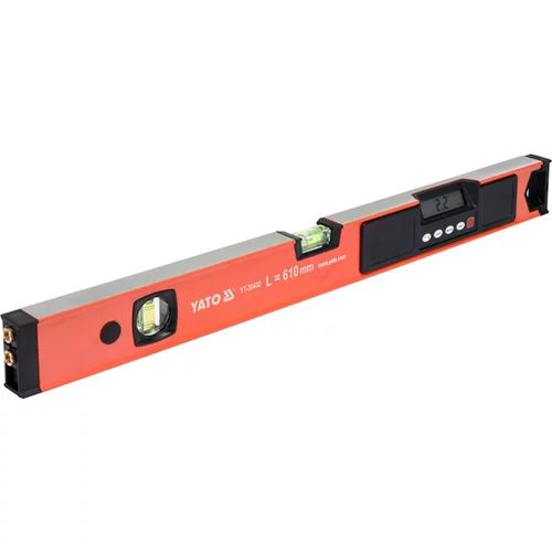 ELEKTRONICKÁ HLADINA 610 MM S LASEROM /YATO/ - obr. 1