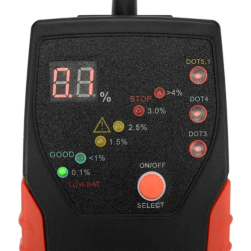 TESTER BRZDOVEJ KVAPALINY S ELEKTRONICKÝM DISPLEJOM A FLEXIBILNOU SONDOU /YATO/ - obr. 4