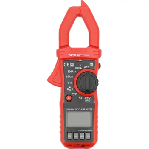 TRUE RMS AC/DC CLAMP METER 10MA - 1000A /YATO/ - obr. 1