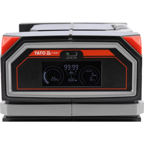 PRENOSNÁ ELEKTRÁRNA 600W, 504WH, 230V, USB-C PD /YATO/ - obr. 4