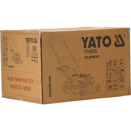 BENZÍNOVÁ KOSAČKA 46 CM S POHONOM 139 CM3 /YATO/ - obr. 15