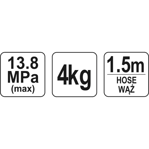 Maznica ručná 4kg /YATO/ - obr. 1