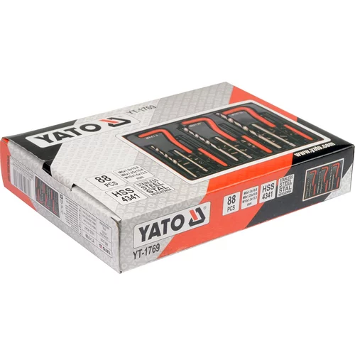 YATO Sada na opravu závitov M6 - M10 (YATO náradie) - obr. 2