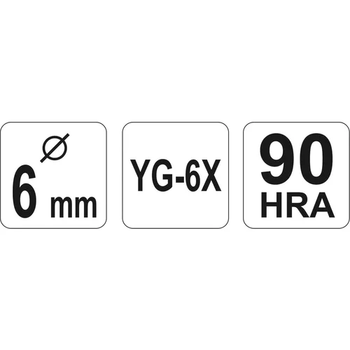 YATO Vrták do skla 6 mm (YATO náradie) - obr. 1
