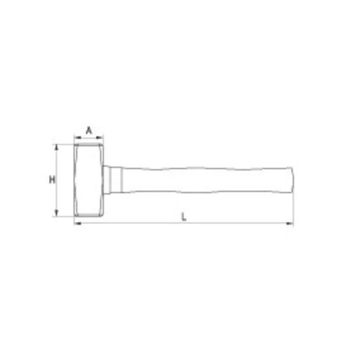 YATO Kladivo kovové 1.25 kg (YATO náradie) - obr. 1