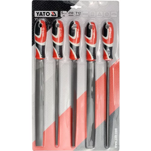 YATO Sada pilníkov zámočnícky ch 250 mm 5 ks (YATO náradie) - obr. 1