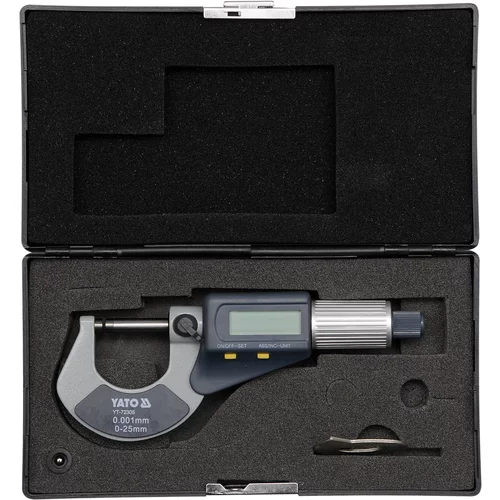 YATO Mikrometer 0-25mm s digitálnym displejom (YATO náradie) - obr. 1
