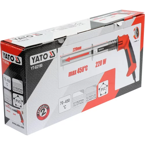 Tepelný nôž na penový polystyrén 220W /YATO/ - obr. 1